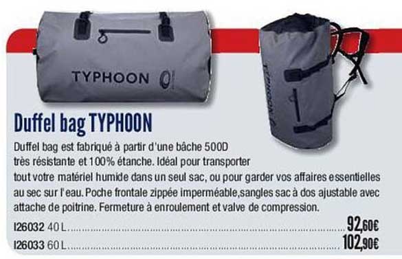 duffel bg typhoon