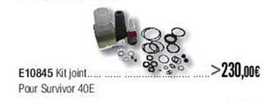 e10845 kit joint pour survivor 40e
