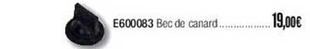 E600083 Bec De Canard