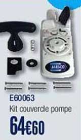 E60063 Kit Couvercle Pompe
