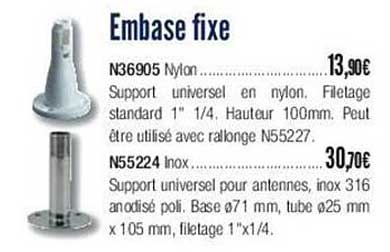embase fixe