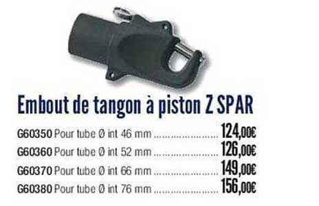 embout de tangon à piston z spar