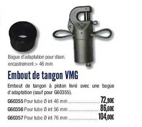 embout de tangon vmg