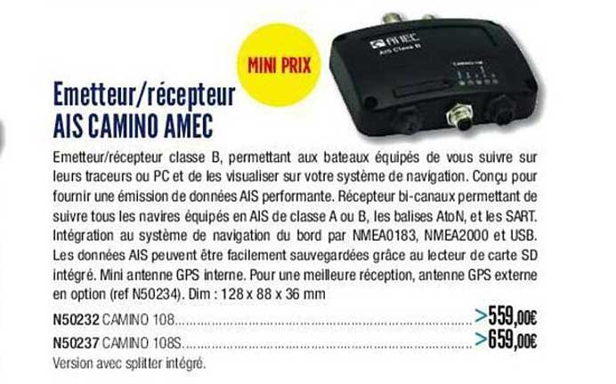 émetteur / récepteur ais camino amec