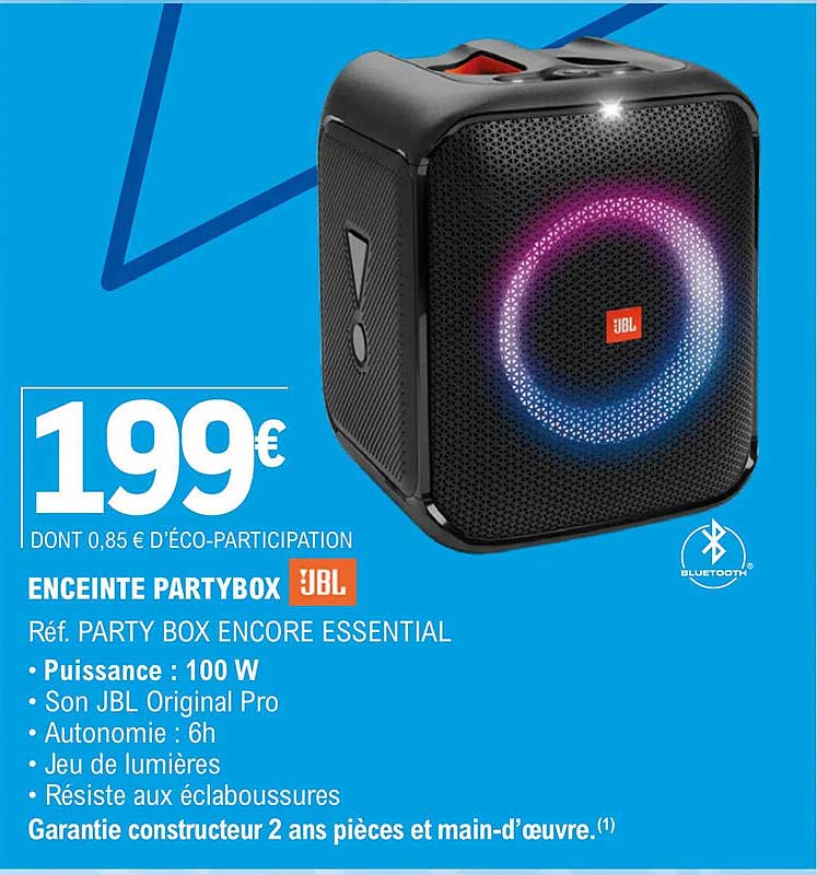 enceinte partybox JBL