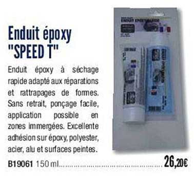 enduit époxy "speed t"