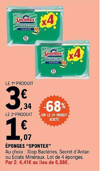 éponges "spontex"