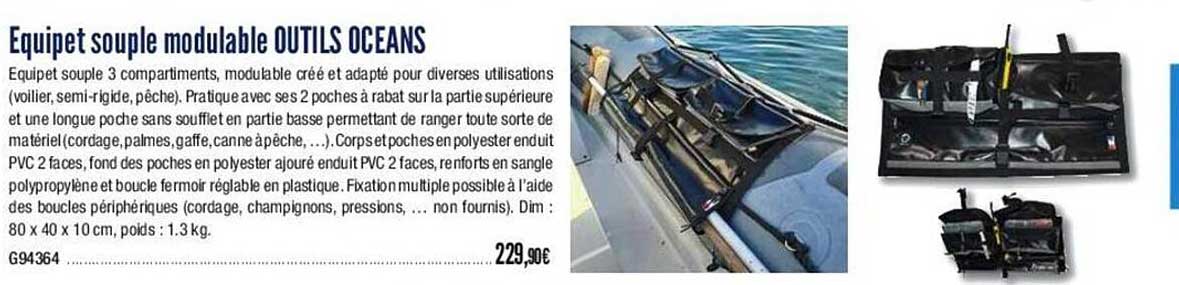 equipe souple modulable outils océans