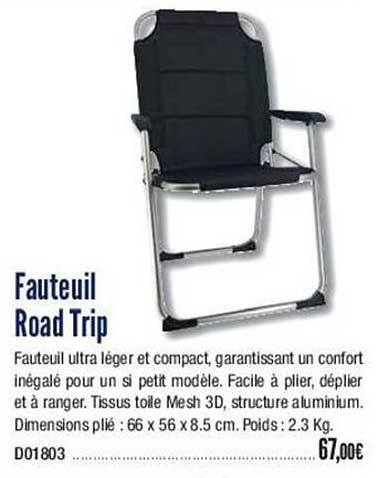 fauteuil road trip
