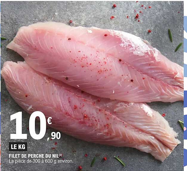 filet de perche du nil