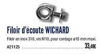 filoir d'écoute wichard
