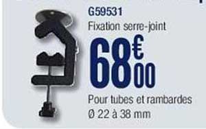fixation serre-joint