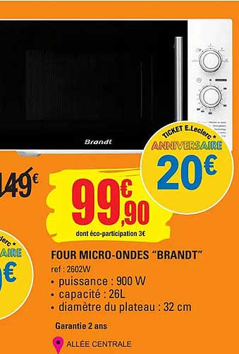 four micro-ondes "brandt"