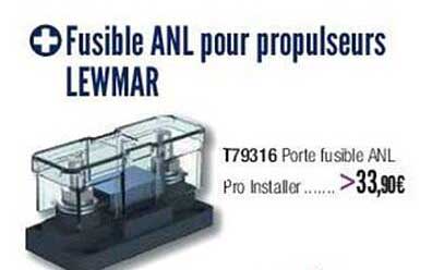 fusible anl pour propulseurs lewmar
