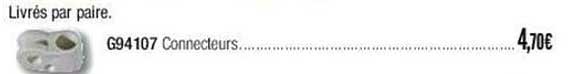 g94107 connecteurs