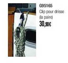 g95165 clip pour drisse