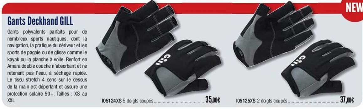 gants deckhand gill
