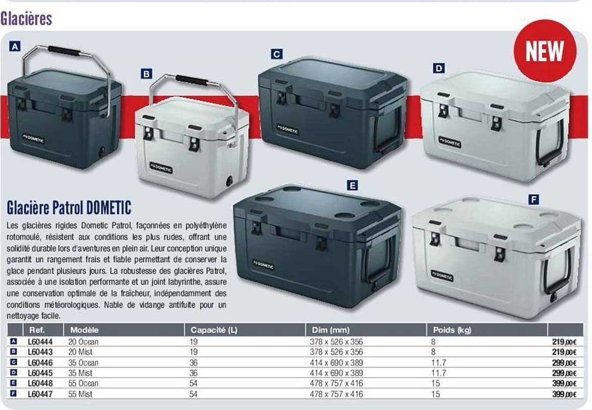 glacière patrol dometic