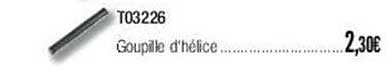 goupille d'hélice