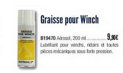 graisse pour winch