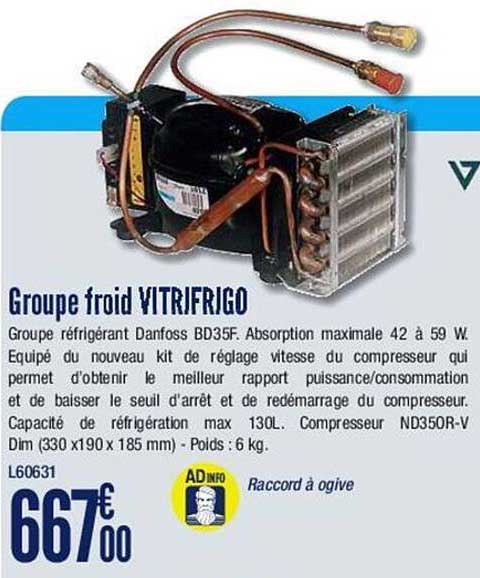 groupe froid vitrifrigo