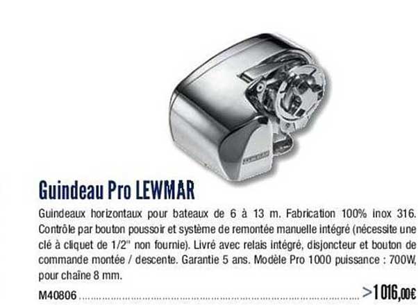 guindeau pro lewmar