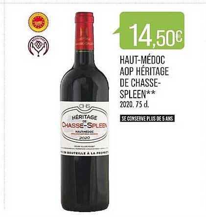 haut-médoc aop héritage de chasse-spleen**