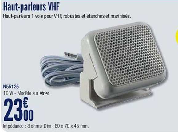 haut-parleurs vhf