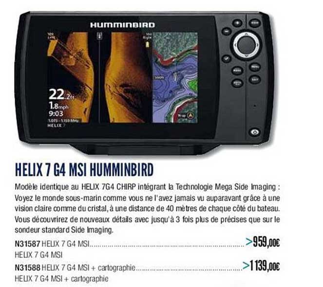 helix 7 g4 msi humminbird