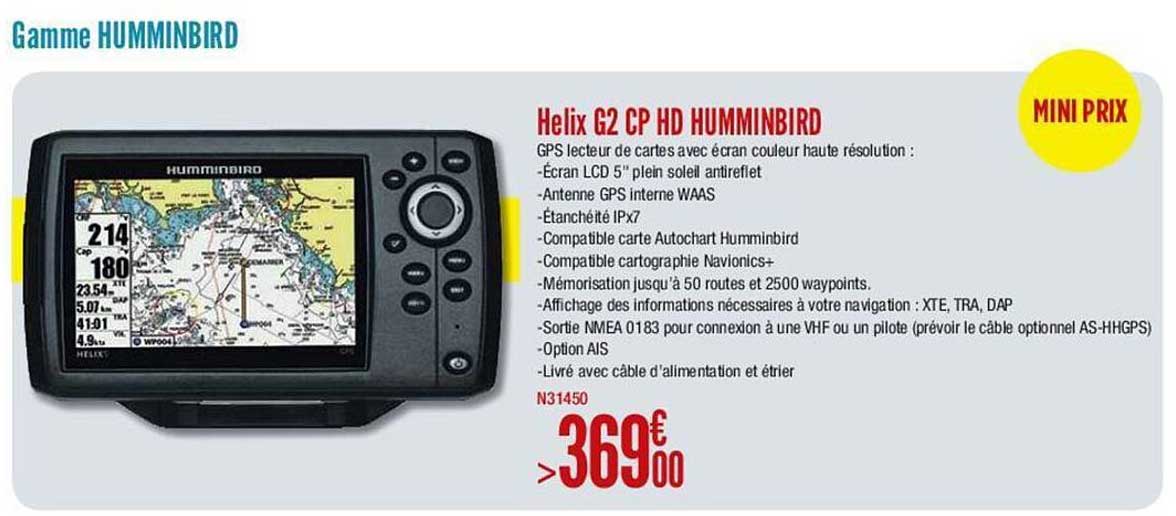 helix g2 cp hd humminbird