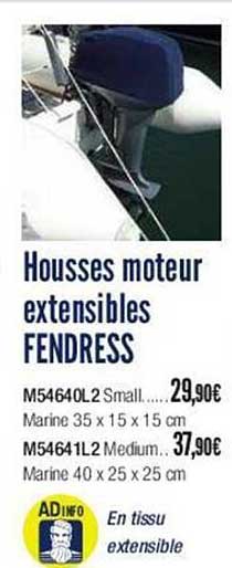 housses moteur extensibles fendress