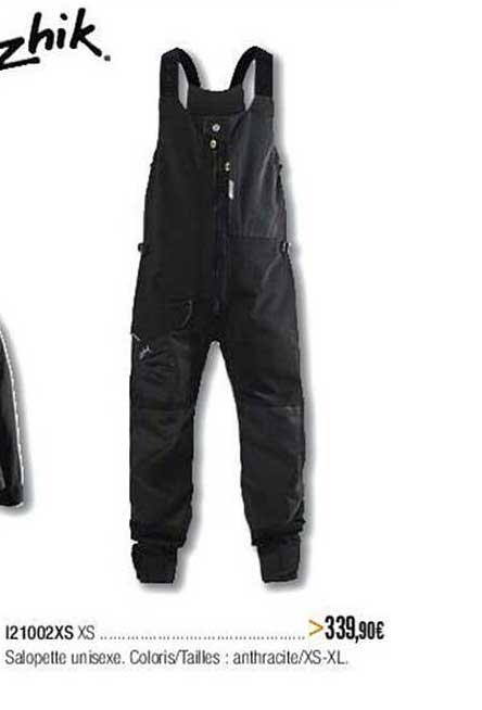 i2100xs xs salopette unisexe