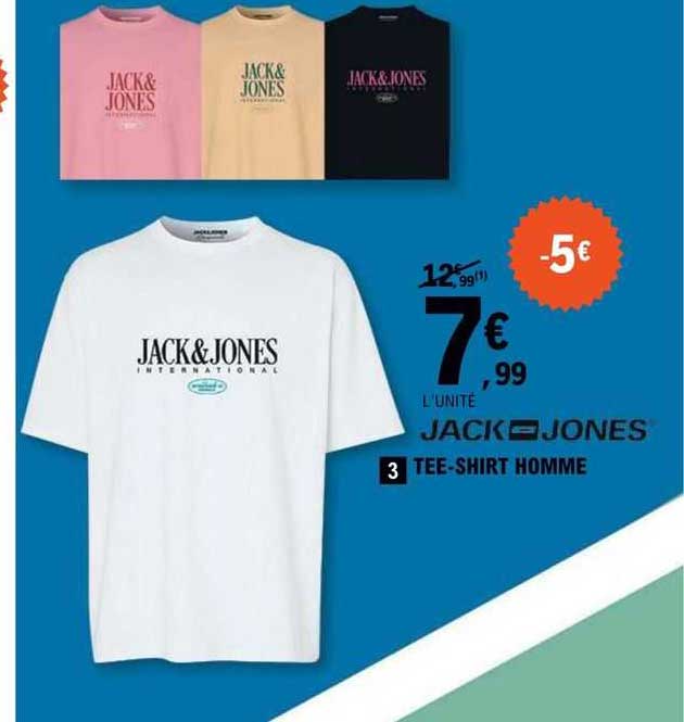 jack jones tee-shirt homme