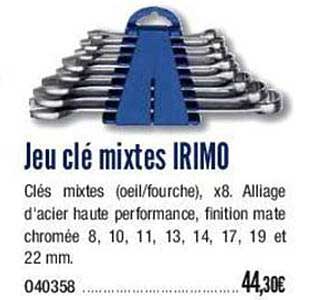 jeu clé mixtes irimo