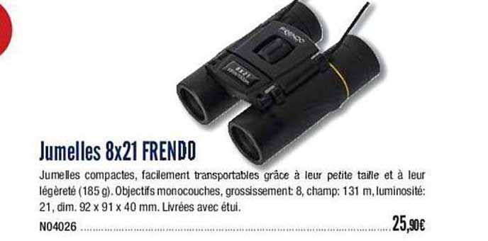 jumelles 8x21 frendo