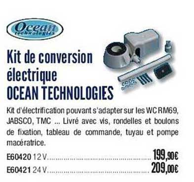 kit de conversion électrique océan technologies
