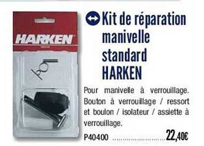 kit de réparation manivelle standard harken