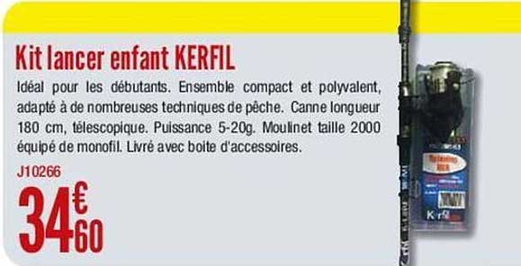 kit lancer enfant kerfil