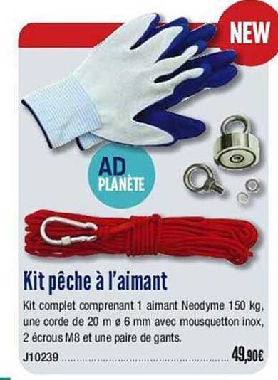 Kit Pêche à L'aimant
