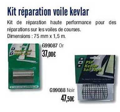 Kit Réparation Voile Kevlar