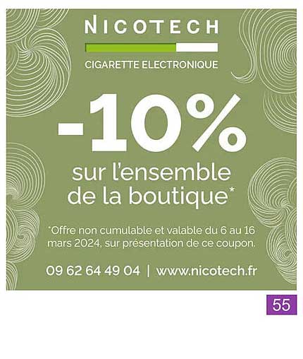 l'ensemble de la boutique