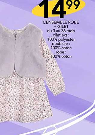 l'ensemble robe + gilet