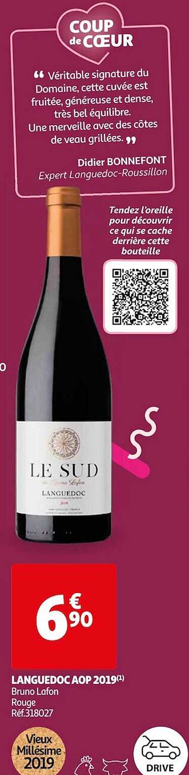 languedoc aop 2019 bruno lafon rouge