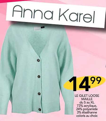 le gilet loose maille