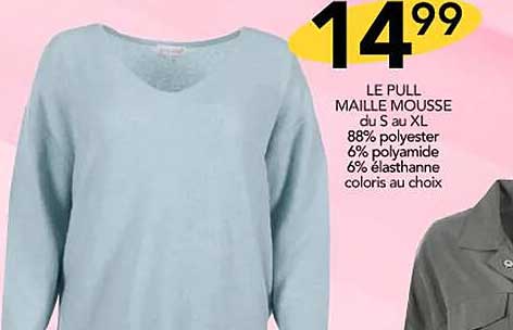 Le Pull Maille Mousse