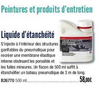 liquide d'étanchéité