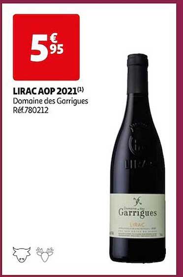 lirac aop 2021 domaine des garrigues