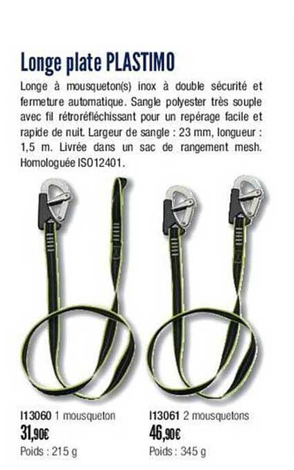 longe plate plastimo