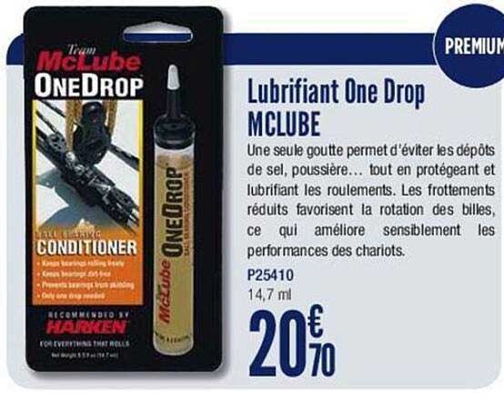 lubrifiant one drop mclube