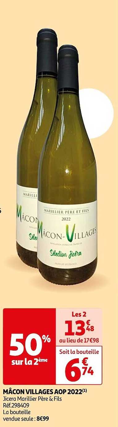 mâcon villages aop 2022 jicera marillier père & fils